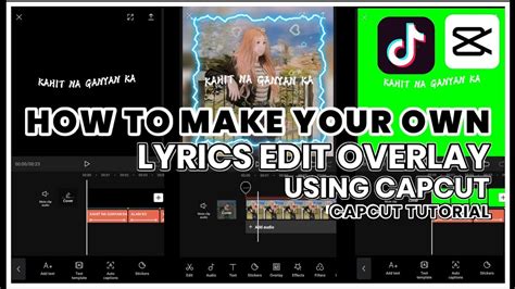 Usually used by rappers or content creators to add a modern atmosphere in the background. . Lyrics capcut template